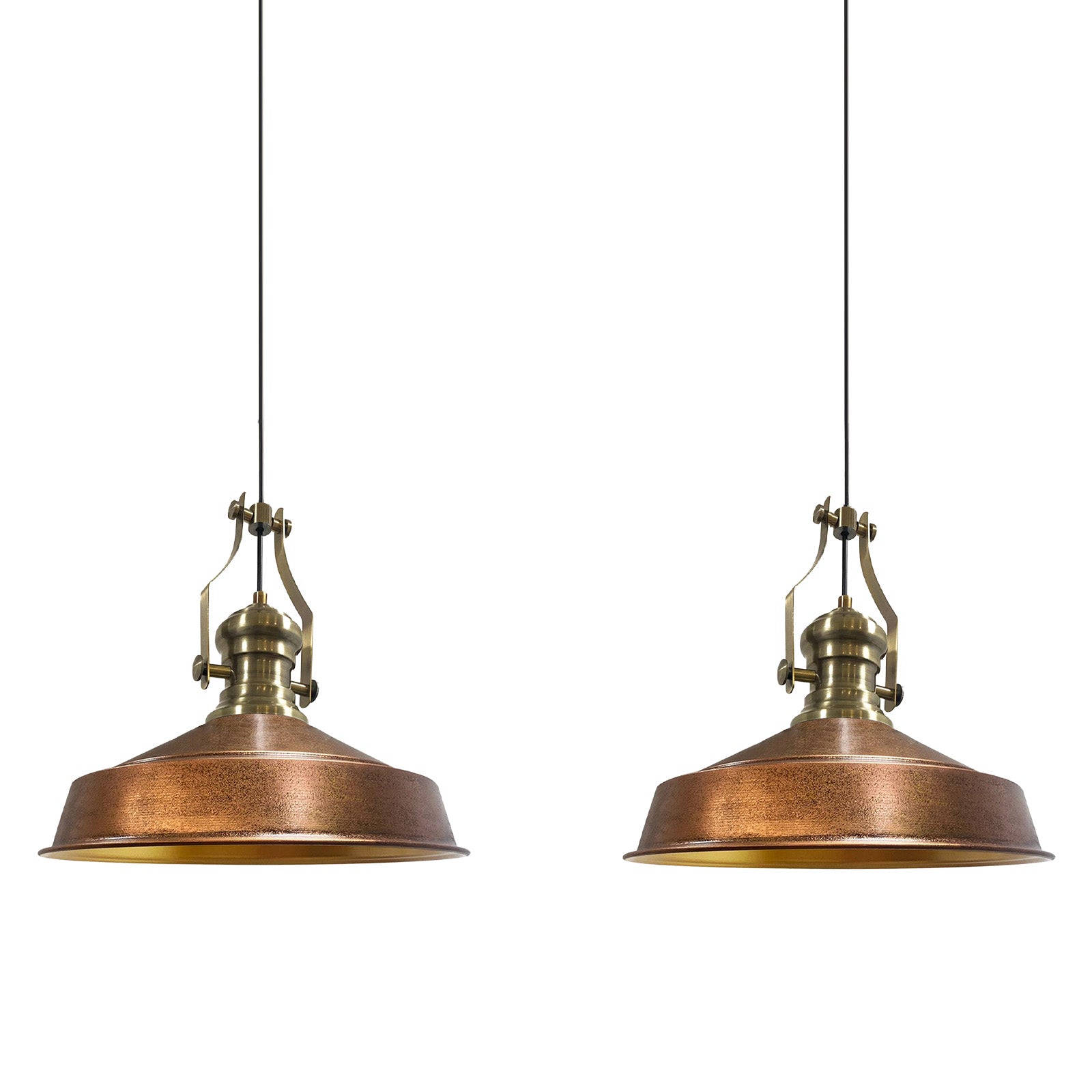 Bamyum Neo-Asletl 2 Flammig Metall Hängelampe